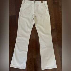 WOMENS CREAM SO GSjC STRETCH PANTS 7 AVG